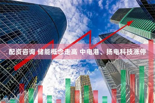 配资咨询 储能概念走高 中电港、扬电科技涨停